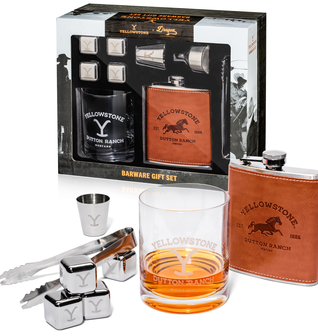 Yellowstone Barware Gift Set