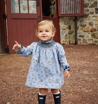 Floral Smocked Dress