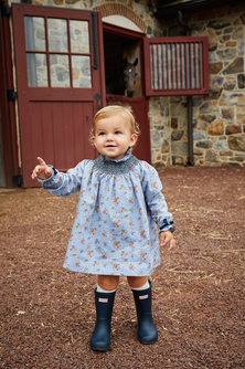 Floral Smocked Dress