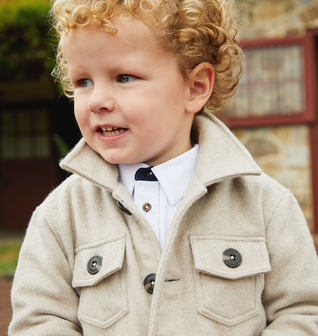 Boys Technical Cashmere Jacket