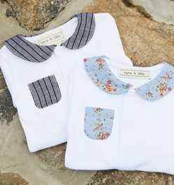 The Printed Collar Baby Body