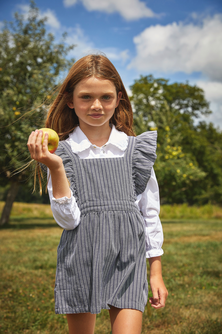 Jacquard Pinafore Dress