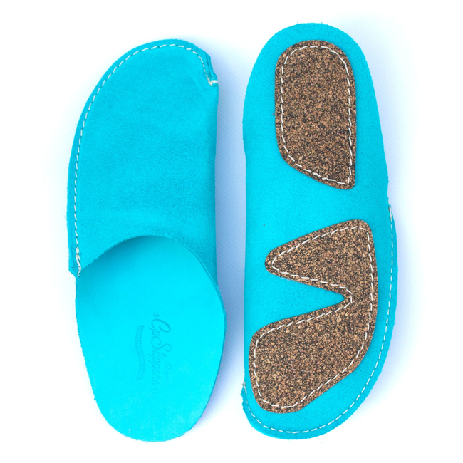 Turquoise CP Slippers Luxe-gallery-11517698998377