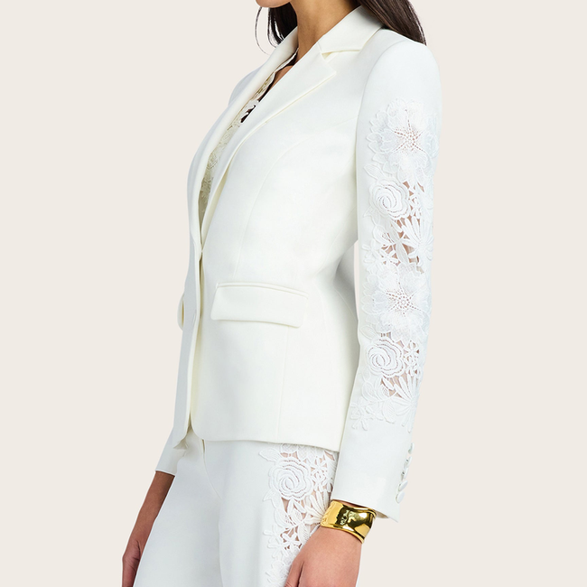 Venturi Lace Combo Blazer-gallery-43585317110010