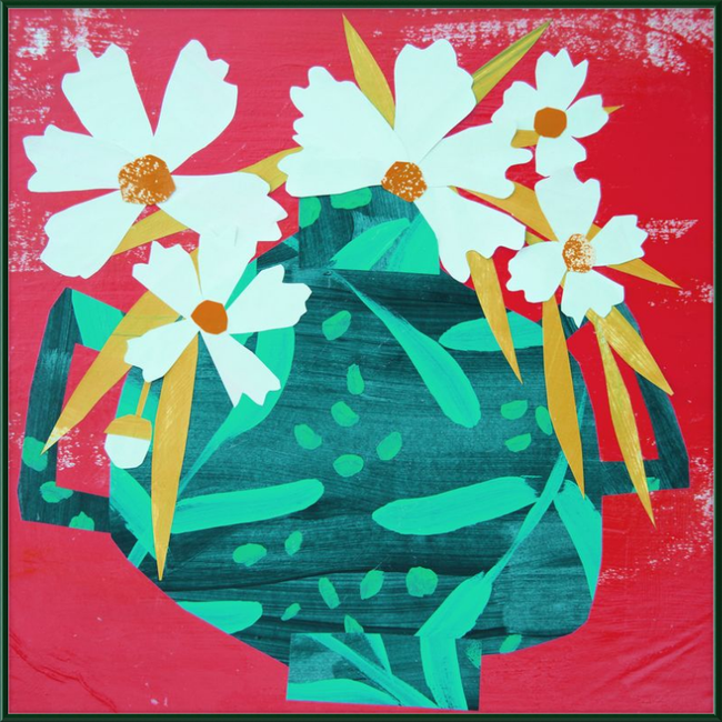 Cobalt Vase II-gallery-48957354672419