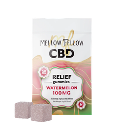 Relief CBD Gummies 100mg - Watermelon