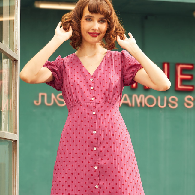 Sundae Stunner Dress-gallery-39355357298859
