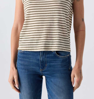 Sleeveless Love Tee <br> Reseda Multi