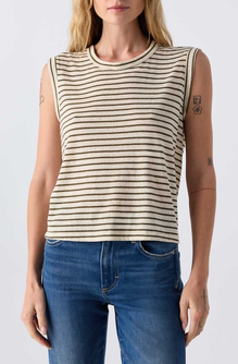 Sleeveless Love Tee <br> Reseda Multi