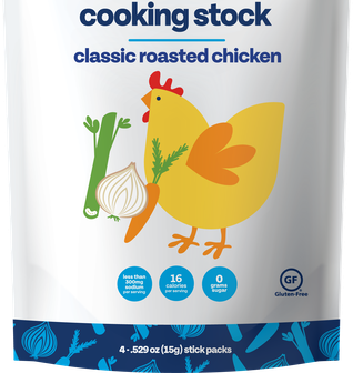 Classic Roasted Chicken Stock - 4 Stix