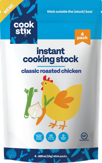 Classic Roasted Chicken Stock - 4 Stix