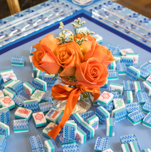 MAHJONG MAT | Prism | 33" x 33"-gallery-51307937071415