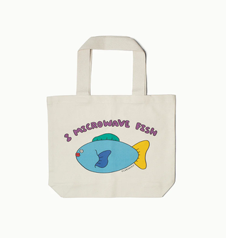 I Microwave Fish Tote Bag