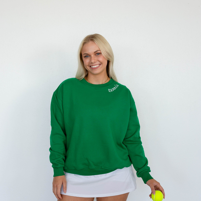 Tennis patches sweatshirt-gallery-38935960125600