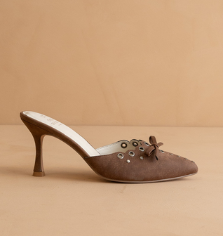 The Meridian | Cocoa Kitten Heel *final sale*