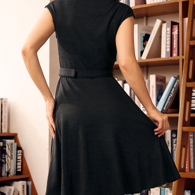 Elegance Anew Fit & Flare Dress-gallery-37206603989163