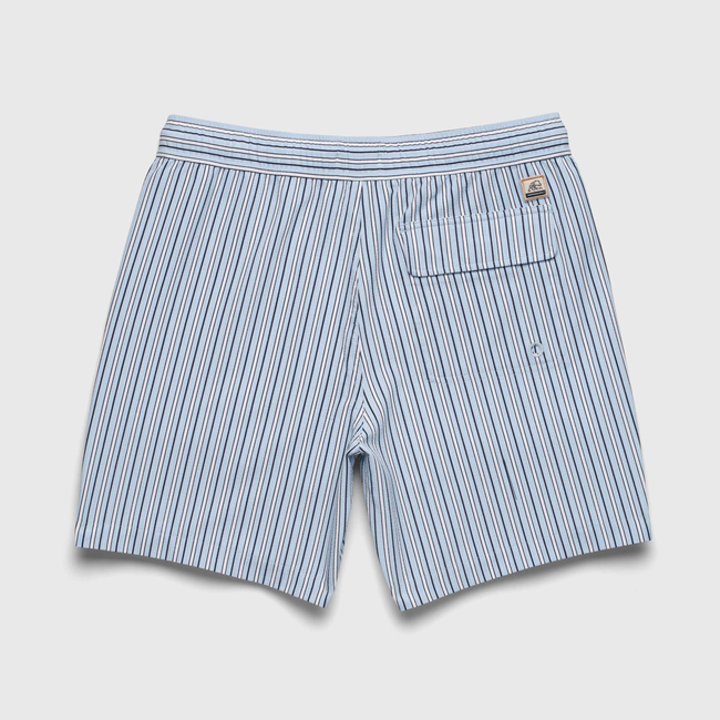Jimmy 6.5" Seersucker Stripe Volley - Skyway Blue-gallery-47040695206146