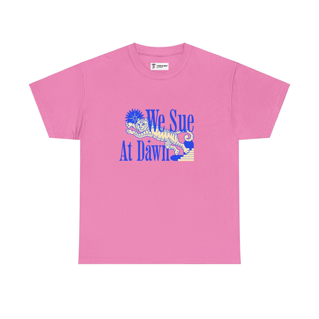 We Sue at Dawn Unisex Heavy Cotton Tee-gallery-32446803279938