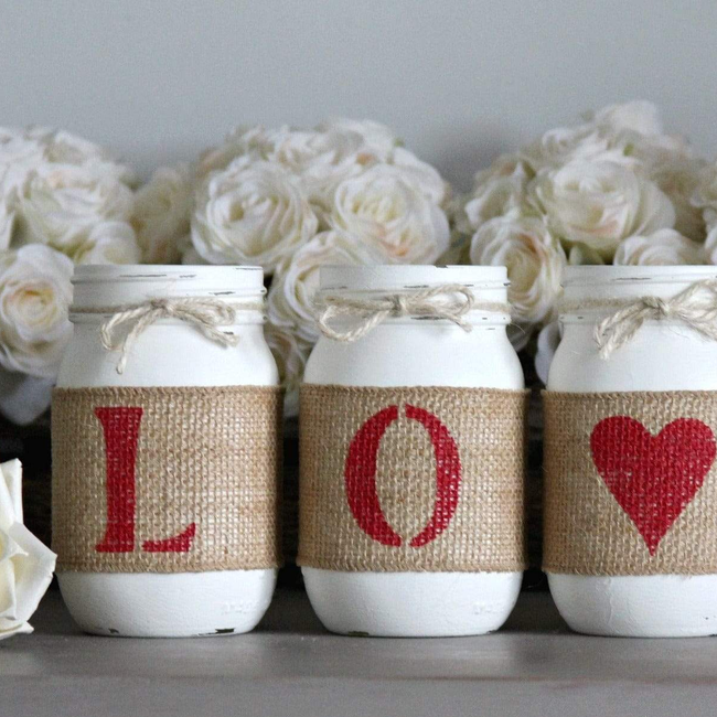 Rustic Valentine's Day Decor Gift Idea | Love - Two Sided-gallery-2340592189475