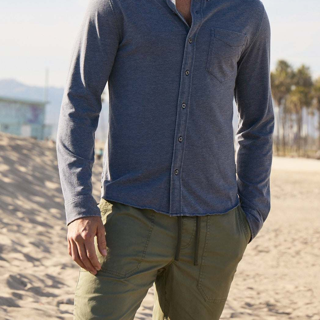 Anthony Burnout Shirt - Navy Blazer-gallery-44122838466818
