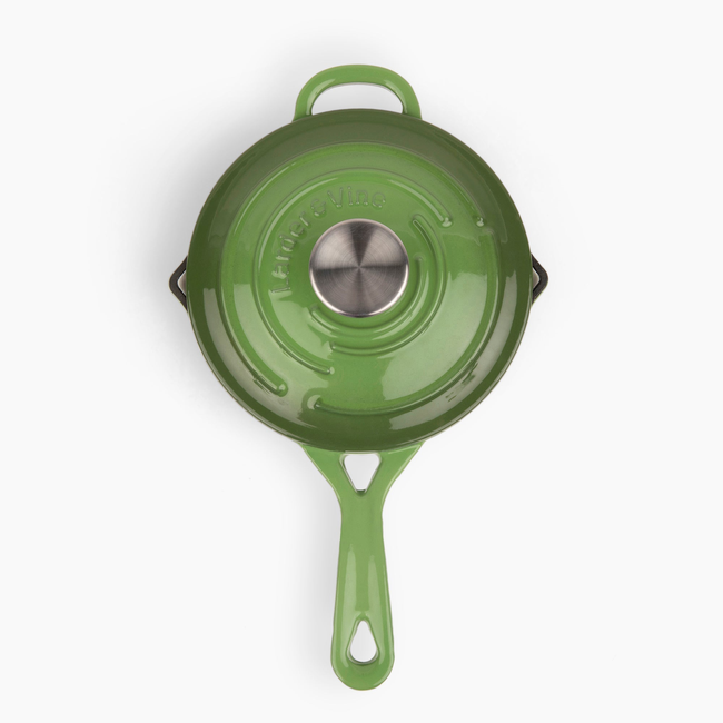 Enameled Cast Iron Saucepan | 2.2QT/2.1L-gallery-53351569228148