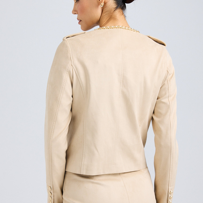 Fiorella Vegan Suede Jacket-gallery-43045242274042