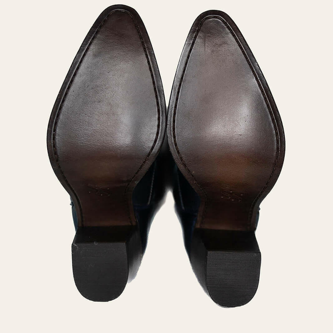 Charlotte Black Wide Calf Boots-gallery-38281979527392