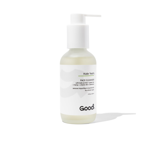 Kale Yeah!™️ Green Tea Antioxidant Superfood Face Cleanser-gallery-57904322183477