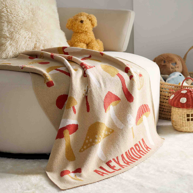 Baby Forager Personalized Blanket-gallery-47084072403235