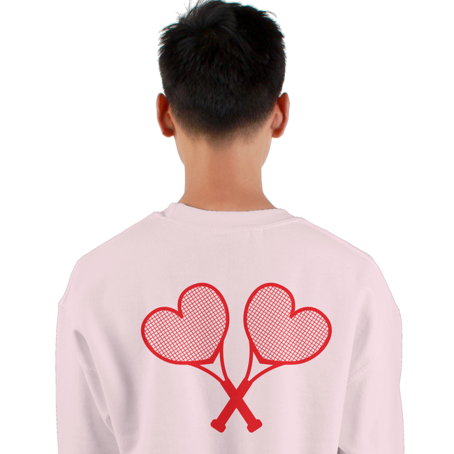 Love All Tennis Logo Unisex Crewneck Sweatshirt-gallery-35647828983889