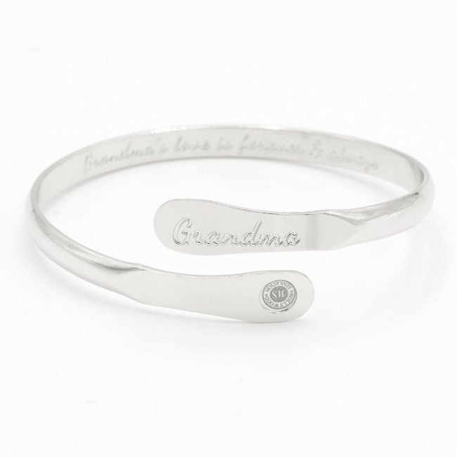 Grandma Bracelets, Engraved Bracelets Grandma’s love is forever & always-gallery-30351654289466