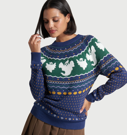Happy Hauntings Fair Isle Sweater