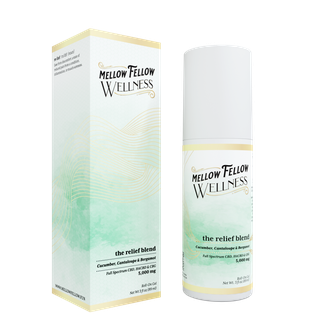 Wellness Roll On Gel - The Relief Blend - Cucumber, Cantaloupe and Bergamot - 5000mg