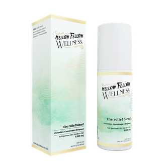 Wellness Roll On Gel - The Relief Blend - Cucumber, Cantaloupe and Bergamot - 5000mg