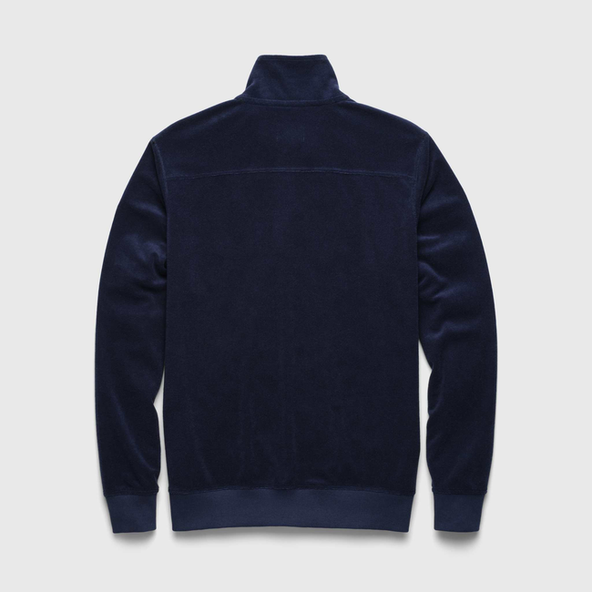 Frank Saltwater Terry Track Jacket - Navy Blazer-gallery-45068476973314