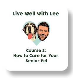 Live Well with Lee Course 2: How to Care for Your Senior Pet