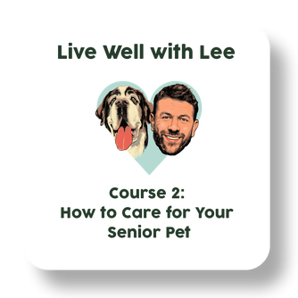 Live Well with Lee Course 2: How to Care for Your Senior Pet