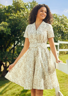 Countryside Serenade Casual Dress