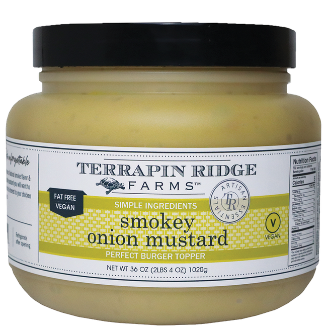 Smokey Onion Mustard - Quart-gallery-64045277643118