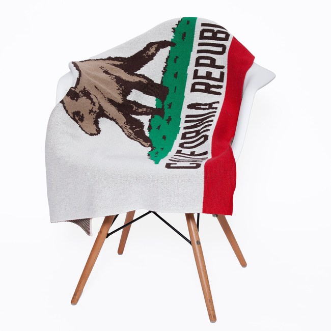 Baby California Flag Blanket-gallery-46682890633507