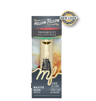 Tranquility Blend 2ml Live Resin Disposable Vape - Master Kush (Indica)