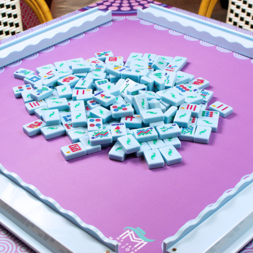 MAHJONG MAT | Confetti | 33" x 33"-gallery-51307936907575