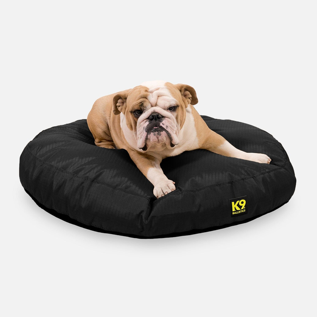 Tough Ripstop™ Round Pillow Dog Bed-gallery-34821436670091