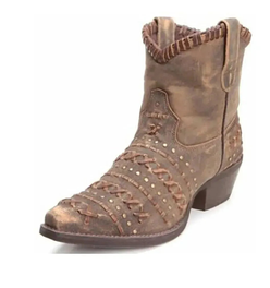 Abilene Rawhide (5074) - Womens Leather Cowgirl Boot