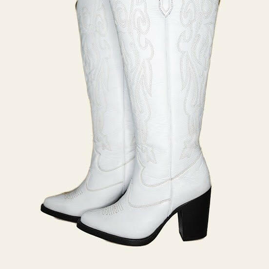 Aspen White Wide Calf Boots-gallery-38281965600992