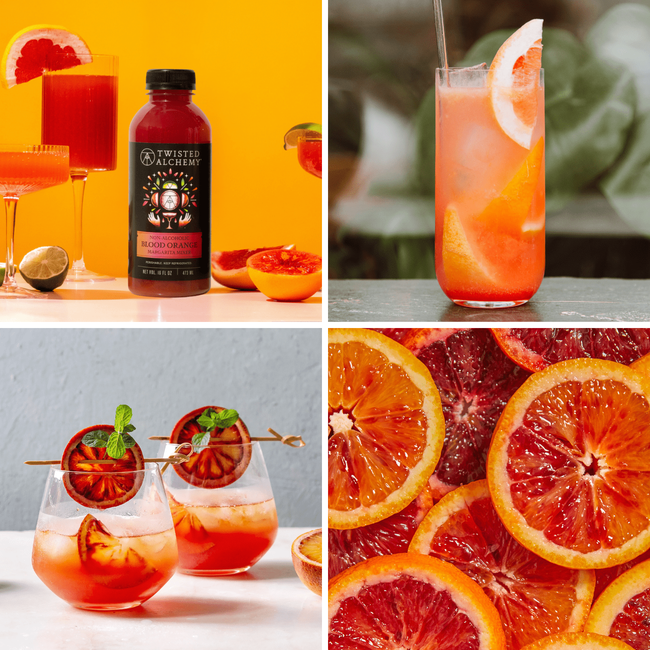 16oz BLOOD ORANGE MARGARITA MIXER COLD PRESSED-gallery-60313963135343