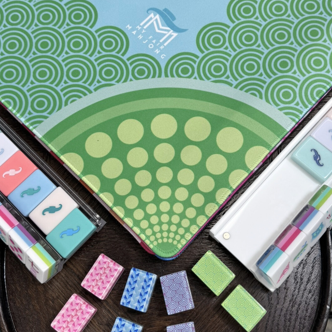 MAHJONG MAT | Confetti | 33" x 33"-gallery-50596992876855