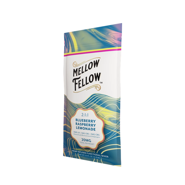 Delta 9 + CBD & CBG Mixers 10pc - Blueberry Raspberry Lemonade-gallery-38665777316046