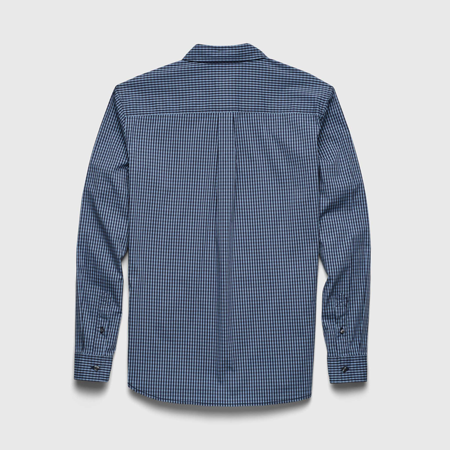 Brian Gingham Shirt - Blue Check GIngham-gallery-45068185731330
