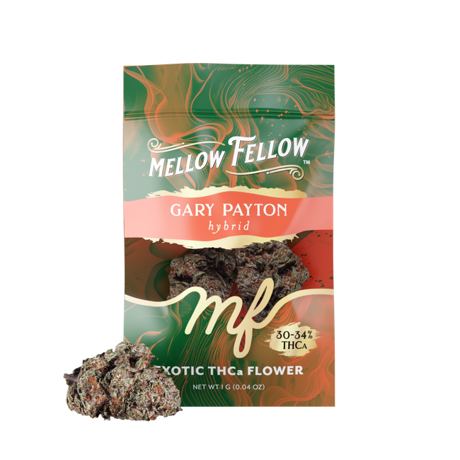 Exotic THCa Flower - 1g Sachets - Gary Payton (Hybrid)-gallery-38462358749390